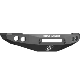 Road Armor Stealth Series Front Non-Winch Bumper for 2010-2017 Dodge RAM 2500-5500, Black