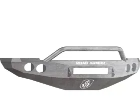 DODGE Front Non-Winch Bumper Round Light Ports 2500,3500,4500,5500 RAM 10-15 RAW Pre-Runner Guard Road Armor Stealth Series