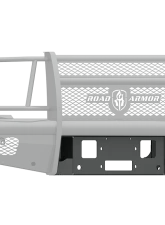 DODGE 2500,3500,4500,5500 RAM 10-17 Front Vaquero Winch Plate BLACK Road Armor                                     - 410V-WP - Image 2