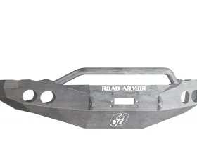 Road Armor Stealth Series Winch Bumper for 2002-2005 Dodge Ram 1500, Raw Steel Finish