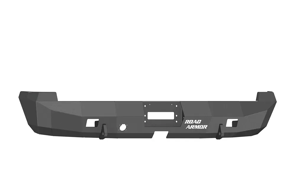 DODGE Rear Winch Bumper 1500 RAM 02-09 BLACK Road Armor Stealth Series - 44100B