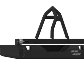 JEEP Rear Non-Winch Bumper JK 07-16 BLACK Tire Carrier Guard Road Armor Stealth Series