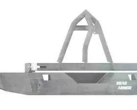 JEEP Rear Non-Winch Bumper JK 07-16 RAW Tire Carrier Guard Road Armor Stealth Series