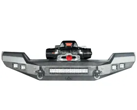 JEEP Front Winch Bumper Square Light Ports JK 07-16 RAW Road Armor Stealth Series