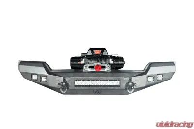 JEEP Front Winch Bumper Square Light Ports JK 07-16 RAW Road Armor Stealth Series - 512R0Z