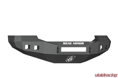 FORD Front Non-Winch Bumper Square Light Ports F-250,F-350,F-450 SUPER DUTY 05-07 BLACK Road Armor Stealth Series - 605R0B-NW