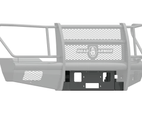 FORD F-250,F-350,F-450 SUPER DUTY 11-16 Front Vaquero Winch Plate BLACK Road Armor