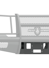 FORD F-250,F-350,F-450 SUPER DUTY 11-16 Front Vaquero Winch Plate BLACK Road Armor                                     - 611V-WP - Image 2