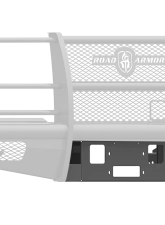 FORD F-250,F-350 SUPER DUTY 2017-2021 Front Vaquero Winch Plate BLACK Road Armor                                     - 617V-WP - Image 2