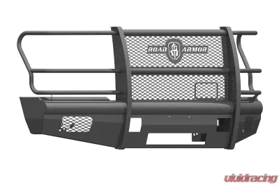 FORD F-250,F-350 SUPER DUTY 2017-2021 Front Vaquero Non-Winch Bumper Full Guard BLACK Road Armor - 617VF6B