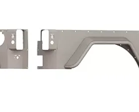 JEEP Body Armor JK 2Dr 07-16 RAW Angle Flare Guard Road Armor Defender Series