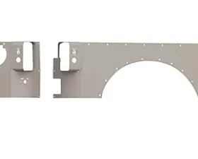 JEEP Body Armor Rear Skin No Flare (2-Door) (Full Replacement) JK 07-16 RAW Road Armor Defender Series