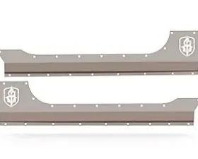 JEEP Body Armor Rocker Panel (2-Door) JK 07-16 RAW Road Armor Defender Series