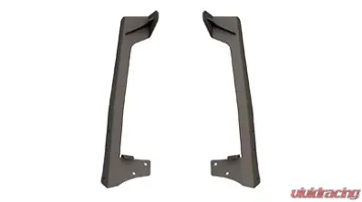 JEEP Body A-Pillar 50" LED Light Mount w/One D-Series Tab JK 07-16 BLACK Road Armor Defender Series - JK50DB