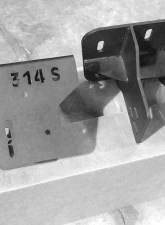 CHEVY 2500,3500 15-17 Front Sahara Bracket BLACK Road Armor                                     - SA315-BRKT - Image 2