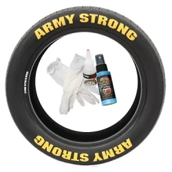Army Strong Tire Stickers