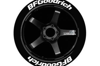 BF Goodrich Tire Stickers