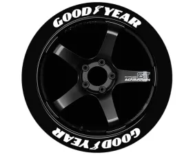 Tire Stickers Permanent Raised Rubber Lettering 'Good Year' Logo - 4 of each -   14