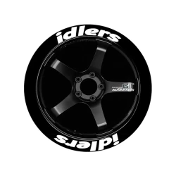 Idlers Design Tire Stickers