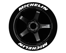 Tire Stickers Permanent Raised Rubber Lettering 'Michelin