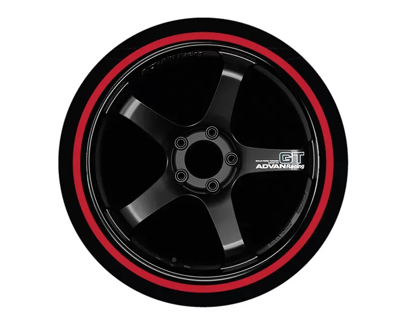 Tire Stickers Permanent Raised Rubber Lettering 'Redline - TS-REDLINE-RR