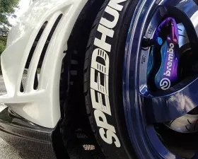 Tire Stickers Permanent Raised Rubber Lettering SPEEDHUNTERS