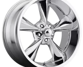 BG Rod Works Wheels Old School 18x8 5x127 | 5x5 0mm Chrome