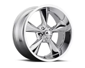 BG Rod Works Wheels Old School 17x8 5x127 | 5x5 0mm Chrome