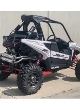 Trinity Racing Stage 5 Dual Full Exhaust System W/ Black Mufflers Polaris RZR 2018-2020                                     - TR-4166D-BK - Image 2
