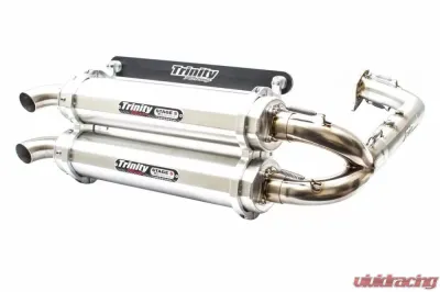 Trinity Racing Brushed Dual Slip Full Exhaust Polaris RZR Pro XP | 4 2020 - TR-4174D
