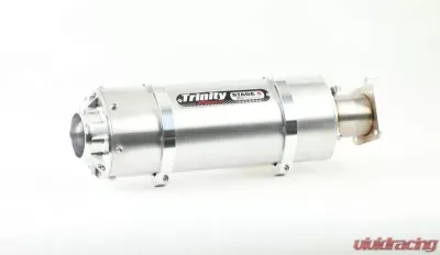 Trinity Racing Stage 5 Slip On Exhaust System Brushed Kawasaki Teryx KRX 1000 2020 - TR-4176S