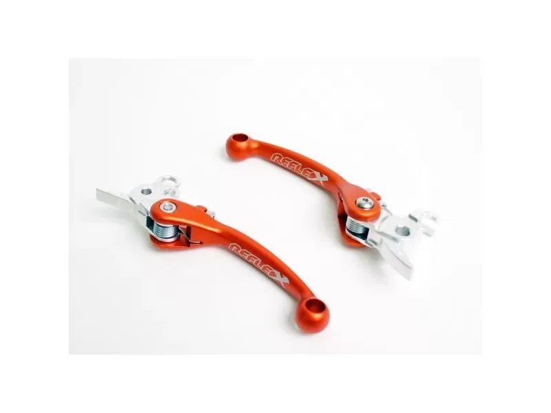 Streamline Industries Inc. MX Reflex Lever Set Black KTM 300 XC / XC-W (BREMBO CLUTCH) 09-13 - SA-11200-BK