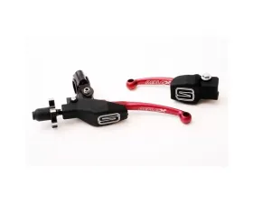 Streamline Industries Inc. MX Reflex Lever Pro Set Black Honda CR125R/CR250R/CR500R 97-07