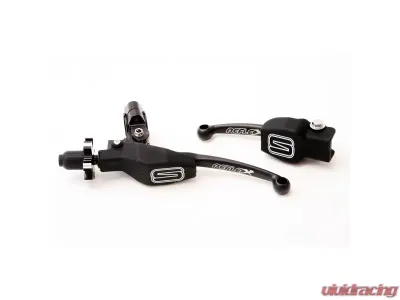 Streamline Industries Inc. MX Reflex Lever Pro Set Black Honda CR80R/CR85R 98-07 - SA-107P-BK