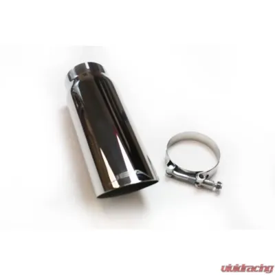 JBA Racing Headers 2.5" x 3" x 9" Polished S/S Chrome Tip - Clamp on - 12-08209