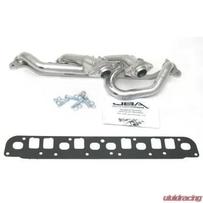 JBA Racing Headers 00-06 Jeep Wrangler 4.0L Sil Cer Jeep Wrangler 2000-2006 4.0L 6-Cyl - 1527SJS