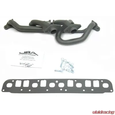 JBA Racing Headers 00-06 Jeep Wrangler 4.0L Ti Cer Jeep Wrangler 2000-2006 4.0L 6-Cyl - 1527SJT