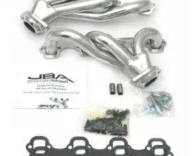 JBA Racing Headers 87-95 Ford Truck 5.0L Sil Cer Ford 1987-1995 5.0L V8