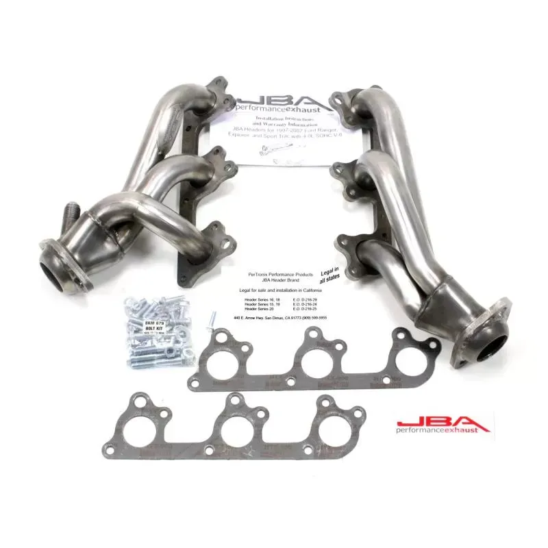 JBA Racing Headers 97-11 Ranger/Explorer 4.0L V6 1674S-1 | Vivid