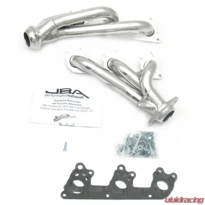 JBA Racing Headers 97-11 Ranger/Expl 4.0L SOHC Sil Cer Ford 4.0L V6 - 1674S-1JS