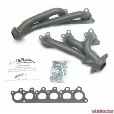 JBA Racing Headers 97-11 Ranger/Expl 4.0L SOHC Ti Cer Ford 4.0L V6 - 1674S-1JT