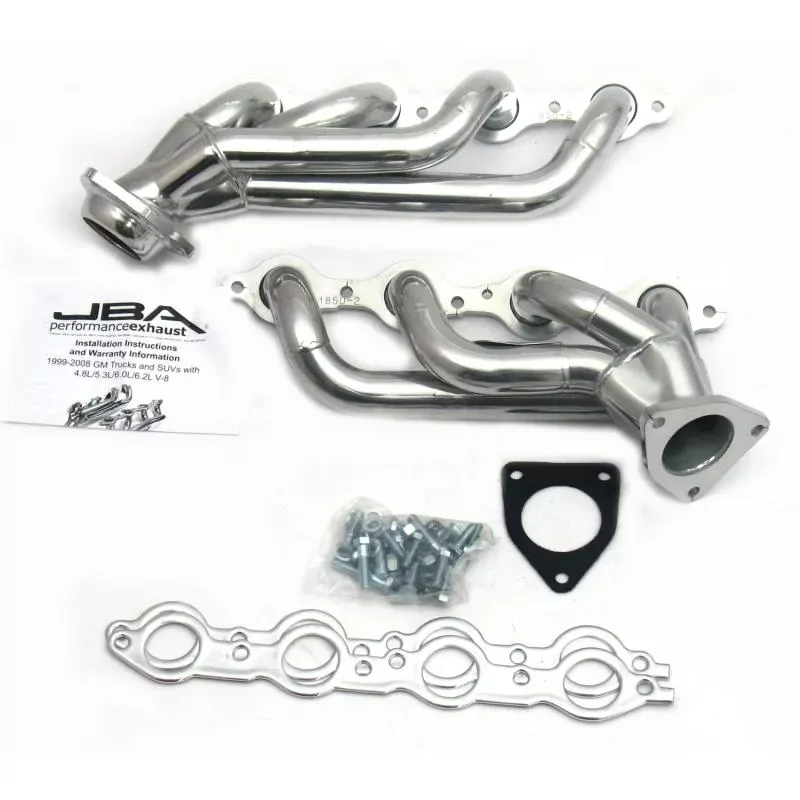 JBA Racing Headers 02-2013 GM Truck/Suv 4.8/5.3 & '07-14 6.0/6.2L & 14-19 HD Sil Cer - 1850S-2JS