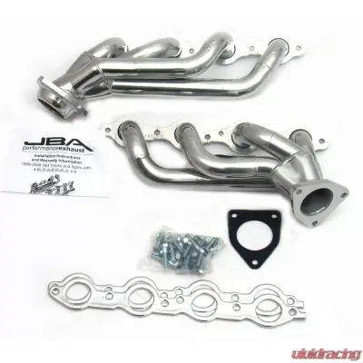 JBA Racing Headers 02-2013 GM Truck/Suv 4.8/5.3 & '07-14 6.0/6.2L & 14-19 HD Sil Cer - 1850S-2JS