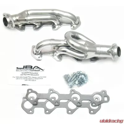JBA Racing Headers 04-07 Dodge Ram 4.7L Sil Cer Dodge Ram 1500 2004 4.7L V8 - 1949S-2JS