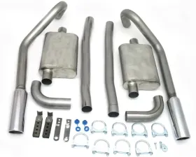 JBA Racing Headers 67-70 Mustang Exhaust w/Tips Ford