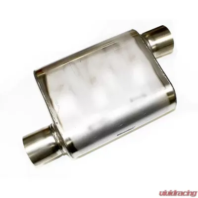 JBA Racing Headers Chambered 3" Muffler 304 SS Offset/Offset - 40-301100