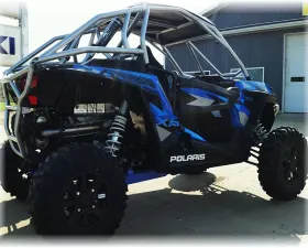 Houser Racing Bare Metal Roll Cage Polaris RZR Turbo 16-18