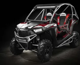 Houser Racing Bare Metal Roll Cage Polaris RZR 900 | RZR 1000 14-16