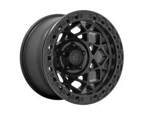 FUEL D120 Unit Beadlock Wheel 17x9 6x139.7 -15mm Blackout