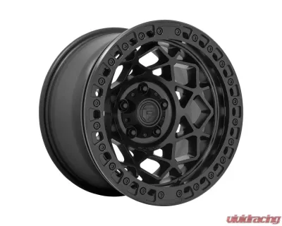 FUEL D120 Unit Beadlock Wheel 17x9 6x139.7 -15mm Blackout - D12017908445